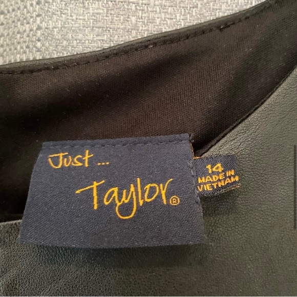 Black Just Taylor Dress - Picture 3 of 3